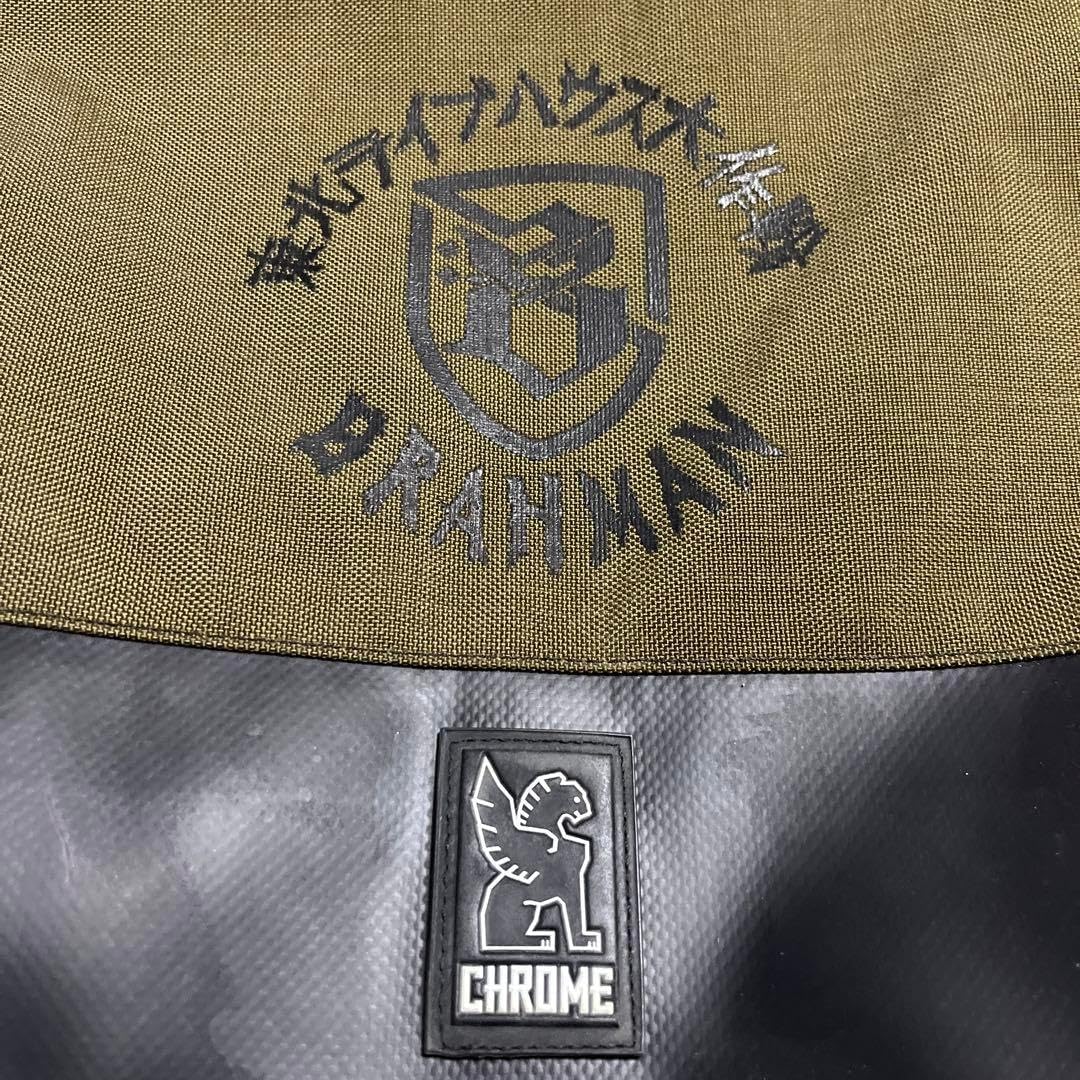 新品CHROME BRAHMAN 東北ライブハウス大作戦 メッセンジャーバッグ CHROME BRAHMAN 東北ライブハウス大作戦 メッセンジャーバッグ